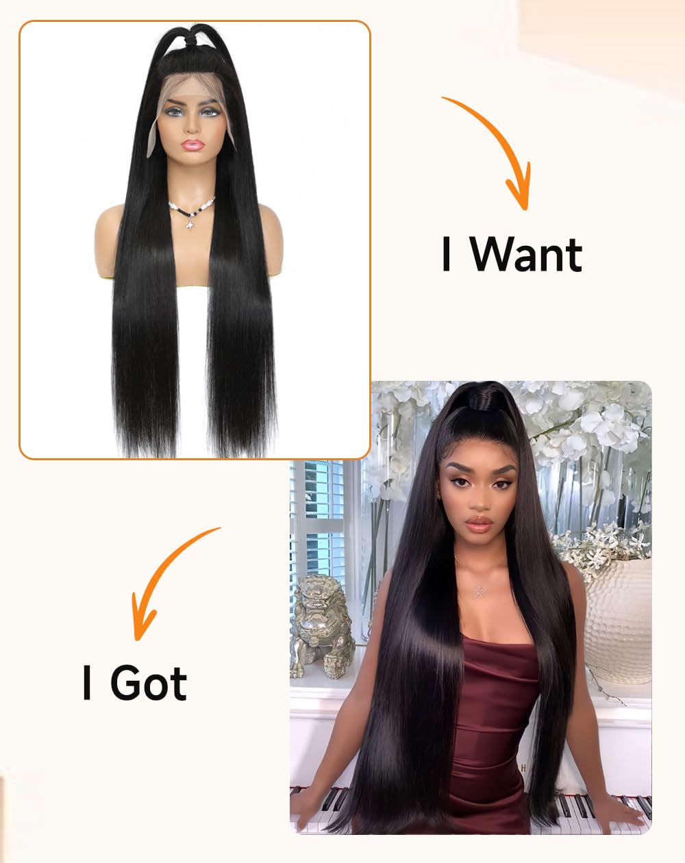 Silky Shine Lace Front Wig